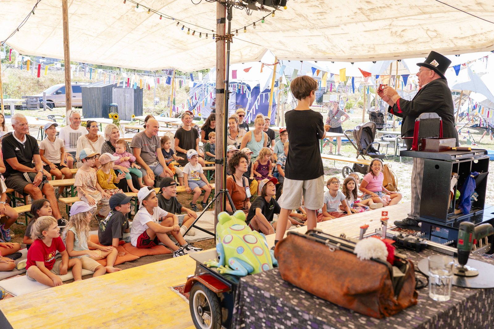 Zaubershows mit Buccini und Michel Toupet